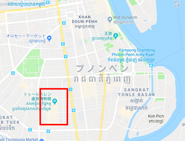 プノンペンで有名な地域名・ランドマーク・主要通り一覧！