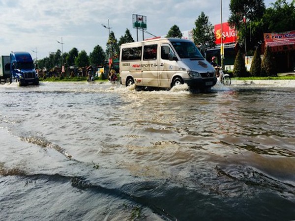 ホーチミン市メコンデルタ、高潮による洪水に注意
