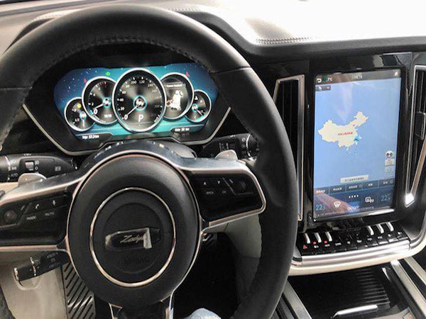 中国製自動車に「九段線」のカーナビ使用