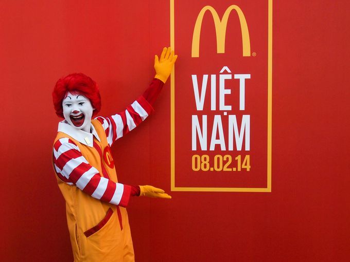マクドナルド、ベトナムでの経営苦戦中