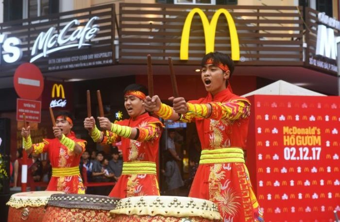 マクドナルド、ついにハノイで初の店舗をオープン