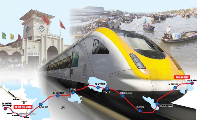 カナダのファンド、ホーチミン/カントーの高速鉄道に50億ドルを投資