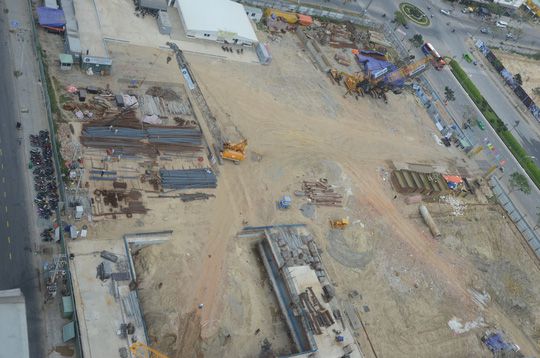 ダナンで建設中のホテル、ビーチに汚染水直接排水か