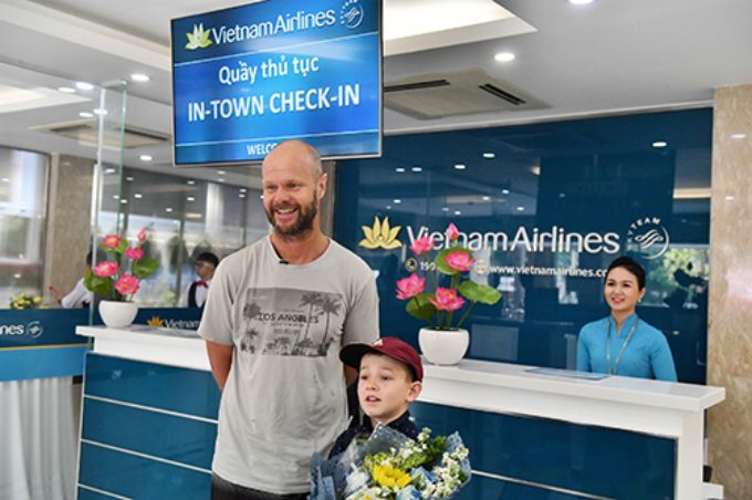 ベトナム航空、街中でのチェックインが可能に