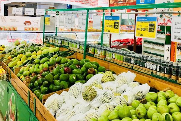 ビンコムプラザのスーパーで販売されていたフルーツ