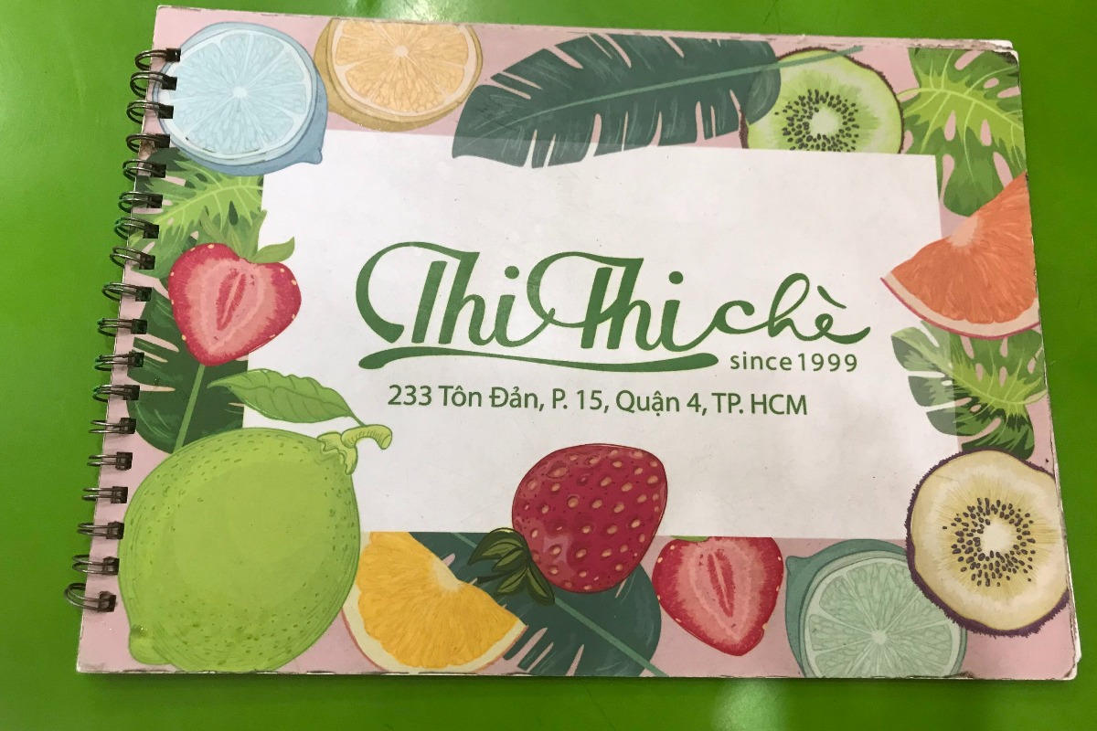 ホーチミンでチェーを食べたい時は「Thi Thi Che」