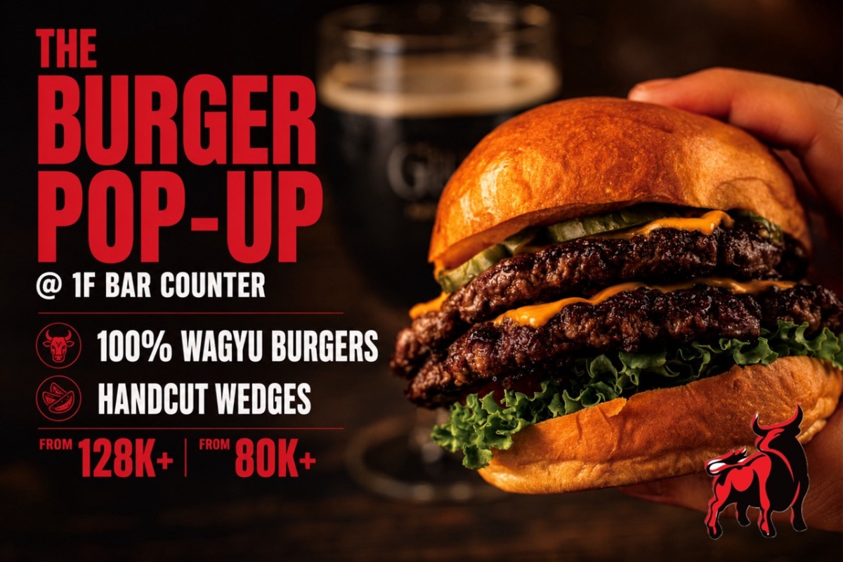 イルコルダでバーガー専門POP-UP! 豪州産和牛の“旨い”バーガーが12万8000ドン〜