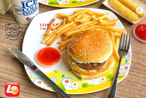 ホーチミン,ハンバーガー,ロッテリア