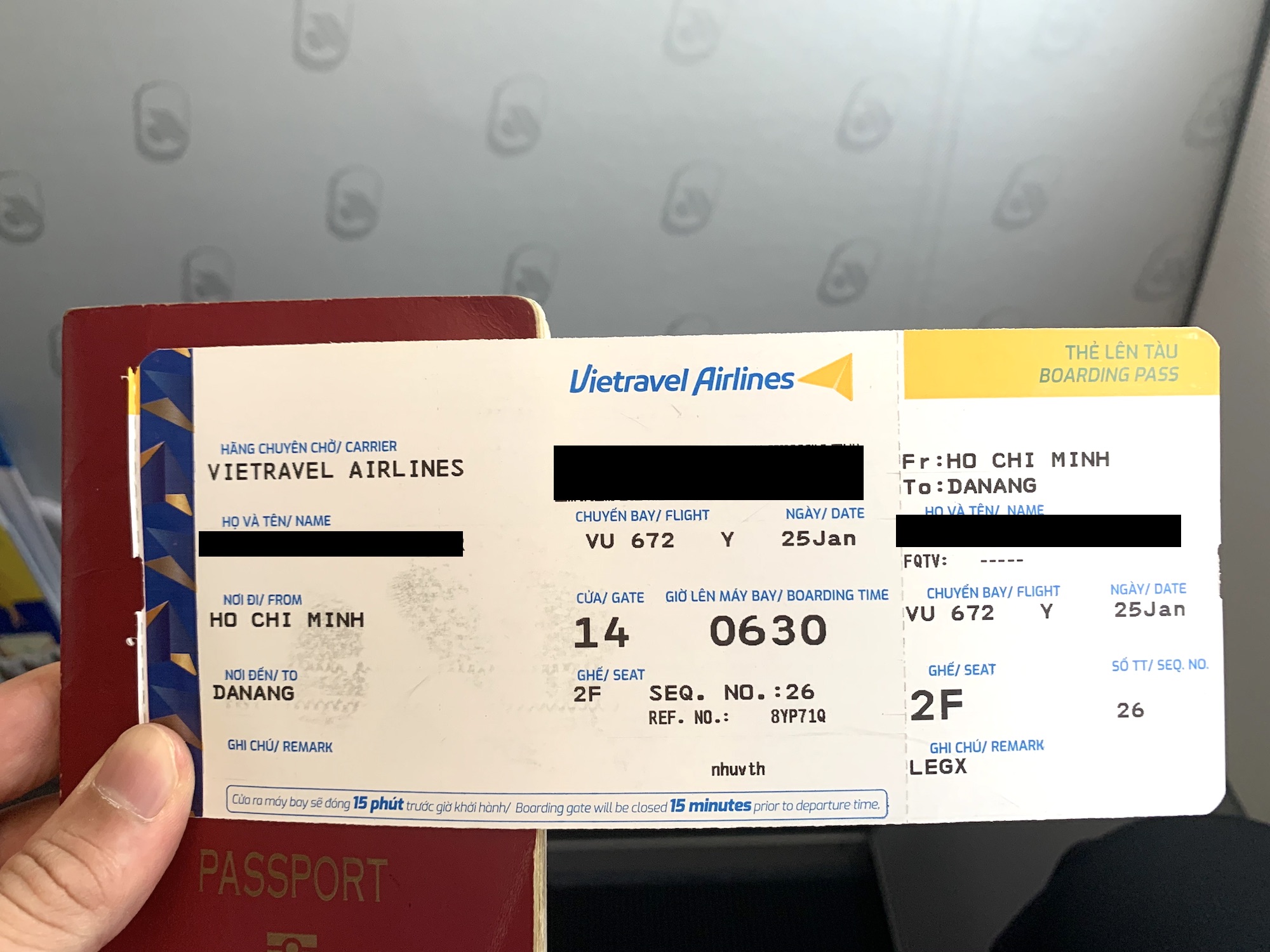 ベトトラベル航空が就航。ホーチミン〜ダナン線に搭乗