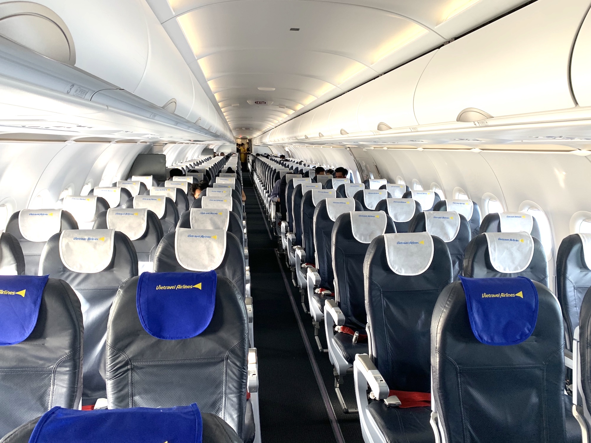 ベトトラベル航空の機内