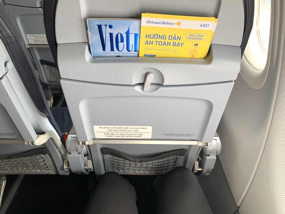 Vietravel Airlinesの2021年当時の通常座席