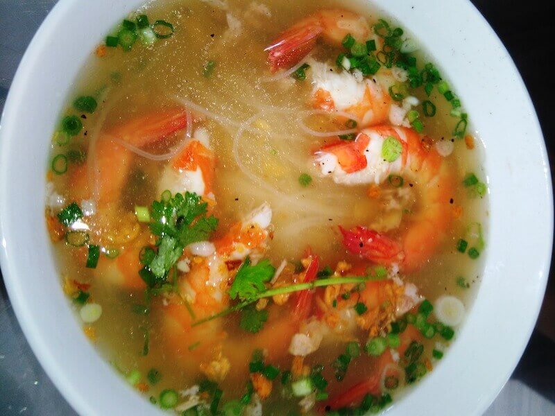 南部の麺料理フーティウ