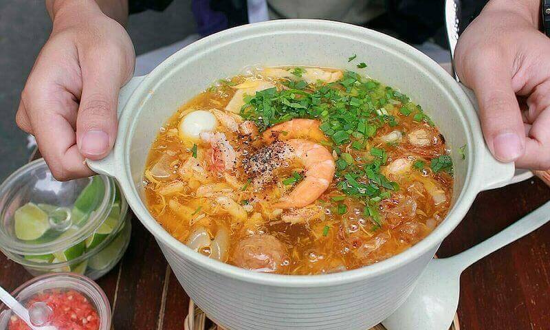 太麺を使ったバインカン