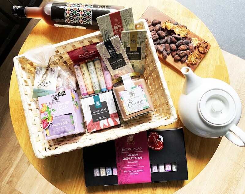 Binon Cacaoのチョコレート
