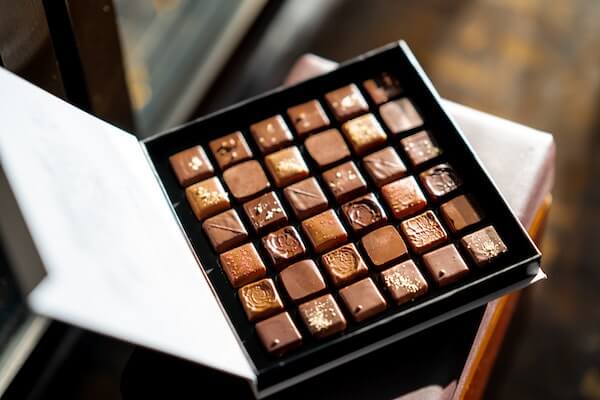 バレンタインギフト向けのチョコレート