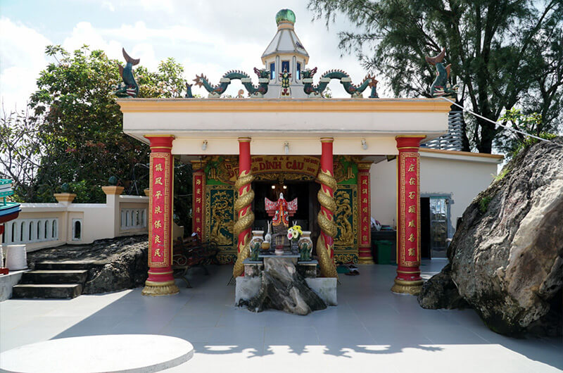 フーコック島 ディンガウ寺院