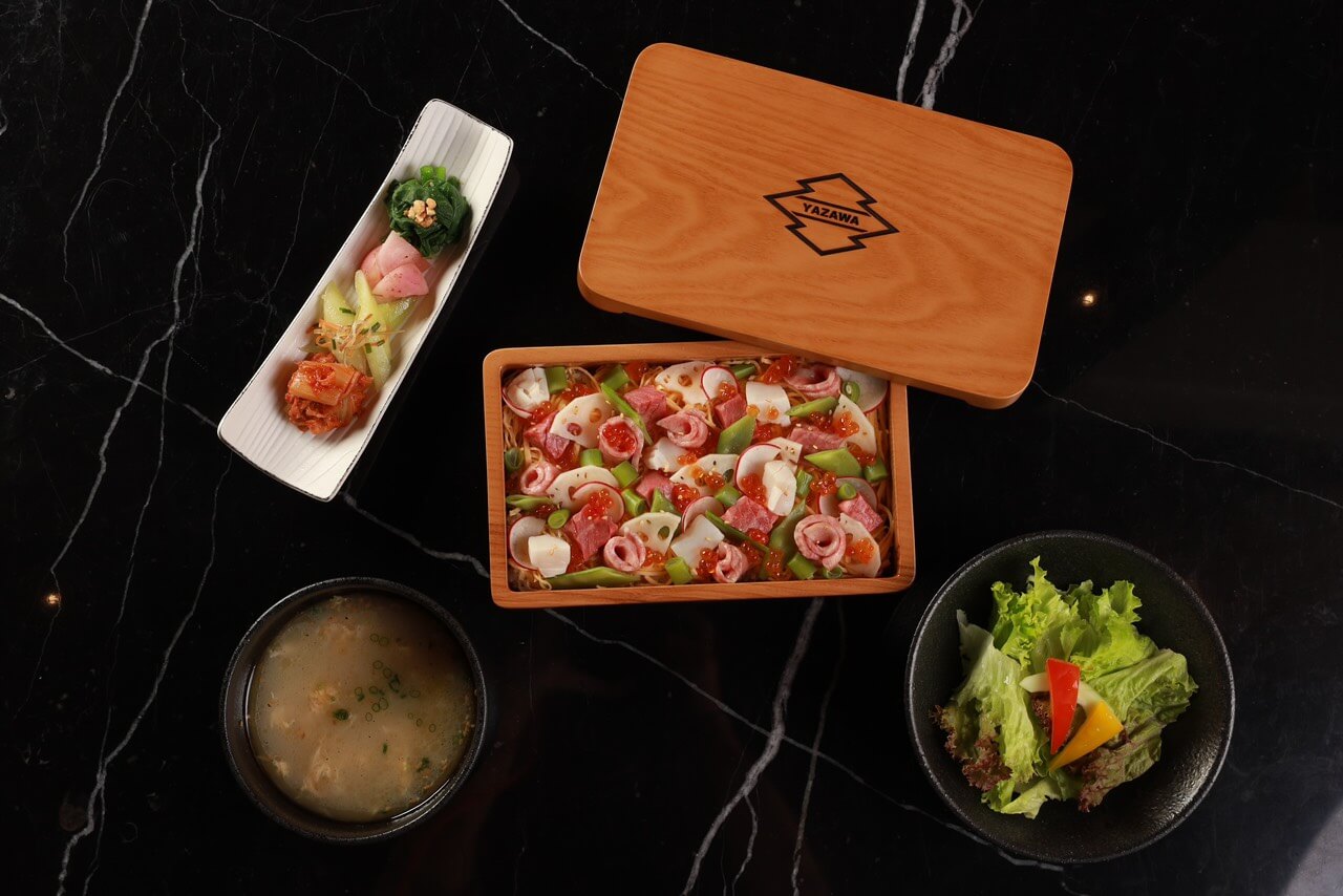 矢澤ハノイ・ランチ：和牛ちらしBOX［数量限定］（ 98万ドン）