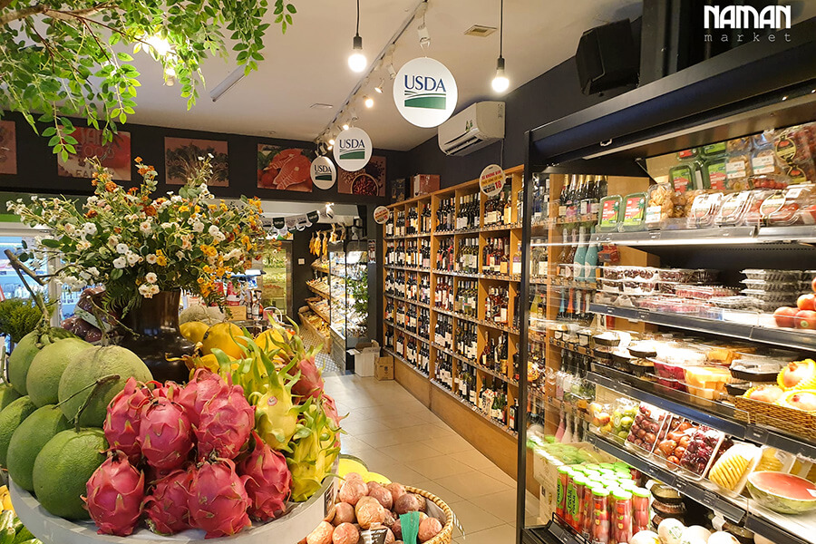 ホーチミンの高品質食材店 Nam An Market