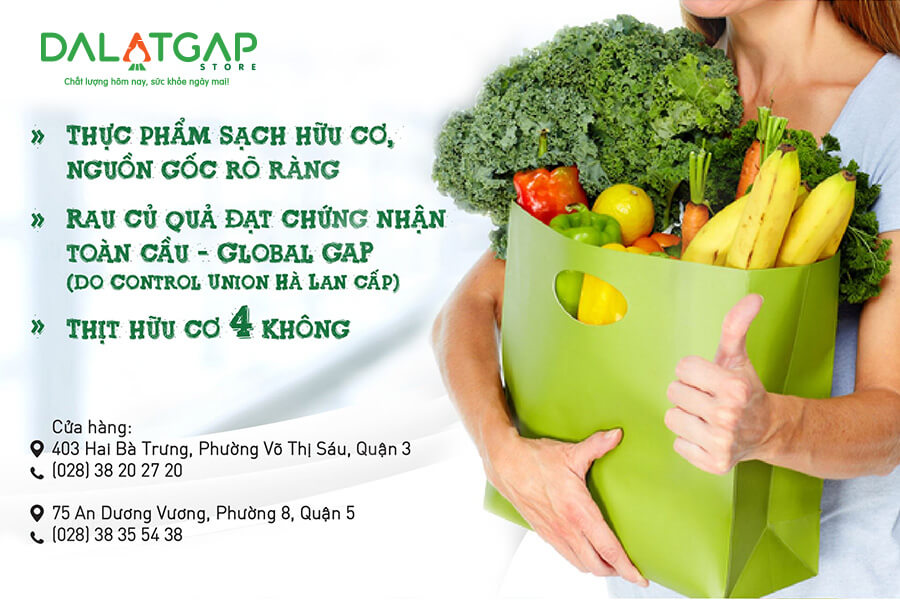 ホーチミンの安全食材店 Da Lat GAP Store