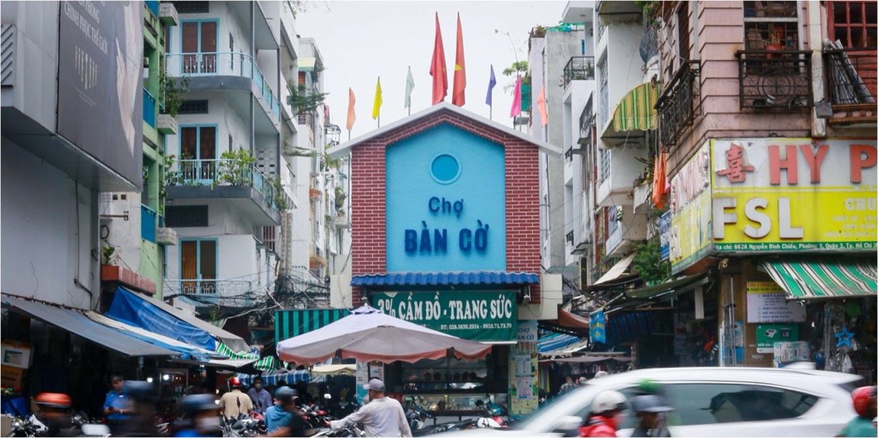 ホーチミンのバンコー市場