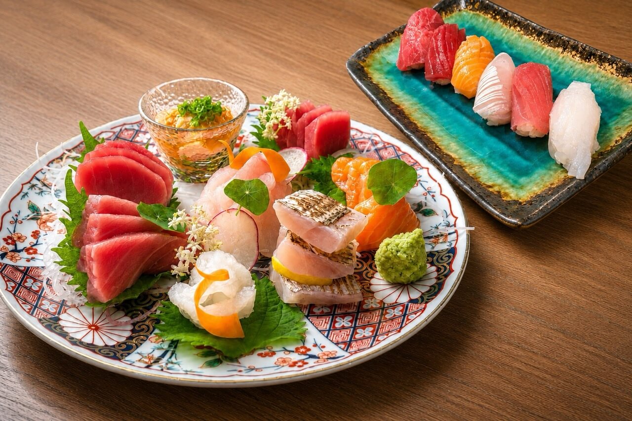 寿司・刺身など通常メニューの料理写真（差し替え用）
