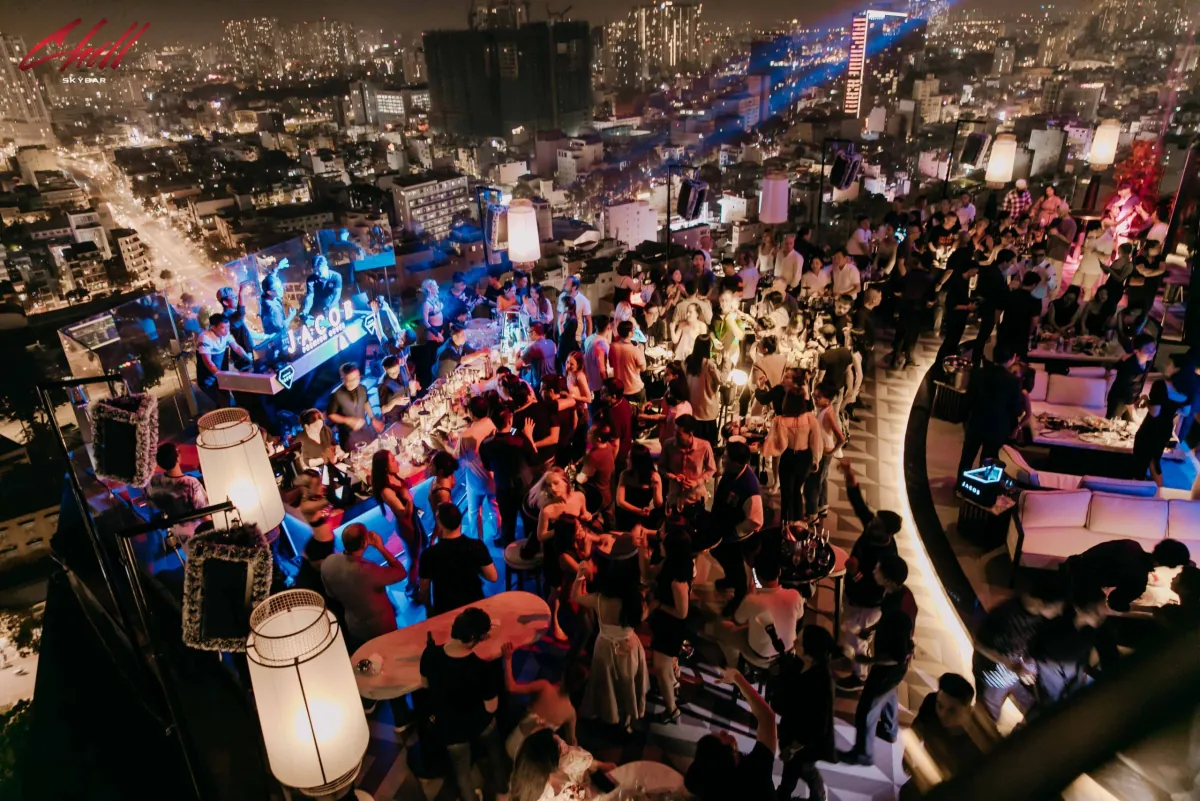 ホーチミンのChill Skybar Saigon
