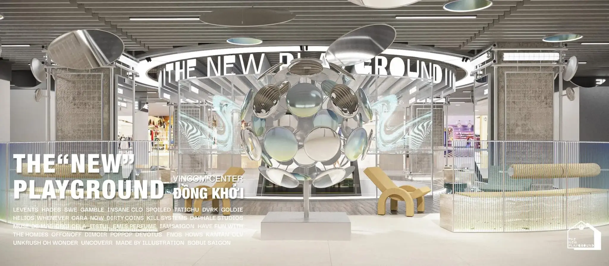 The New Playgroundのローカルファッション