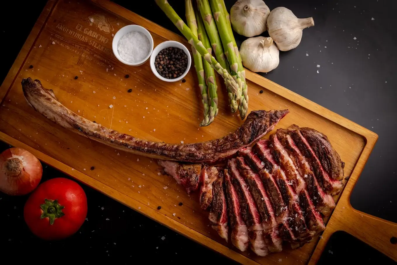El Gaucho Tr&agrave;ng Tiềnの店内