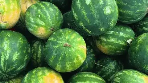 ベトナムで販売されているスイカ