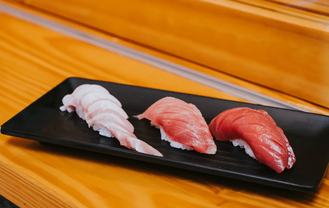 Standing Sushi Tigerの寿司