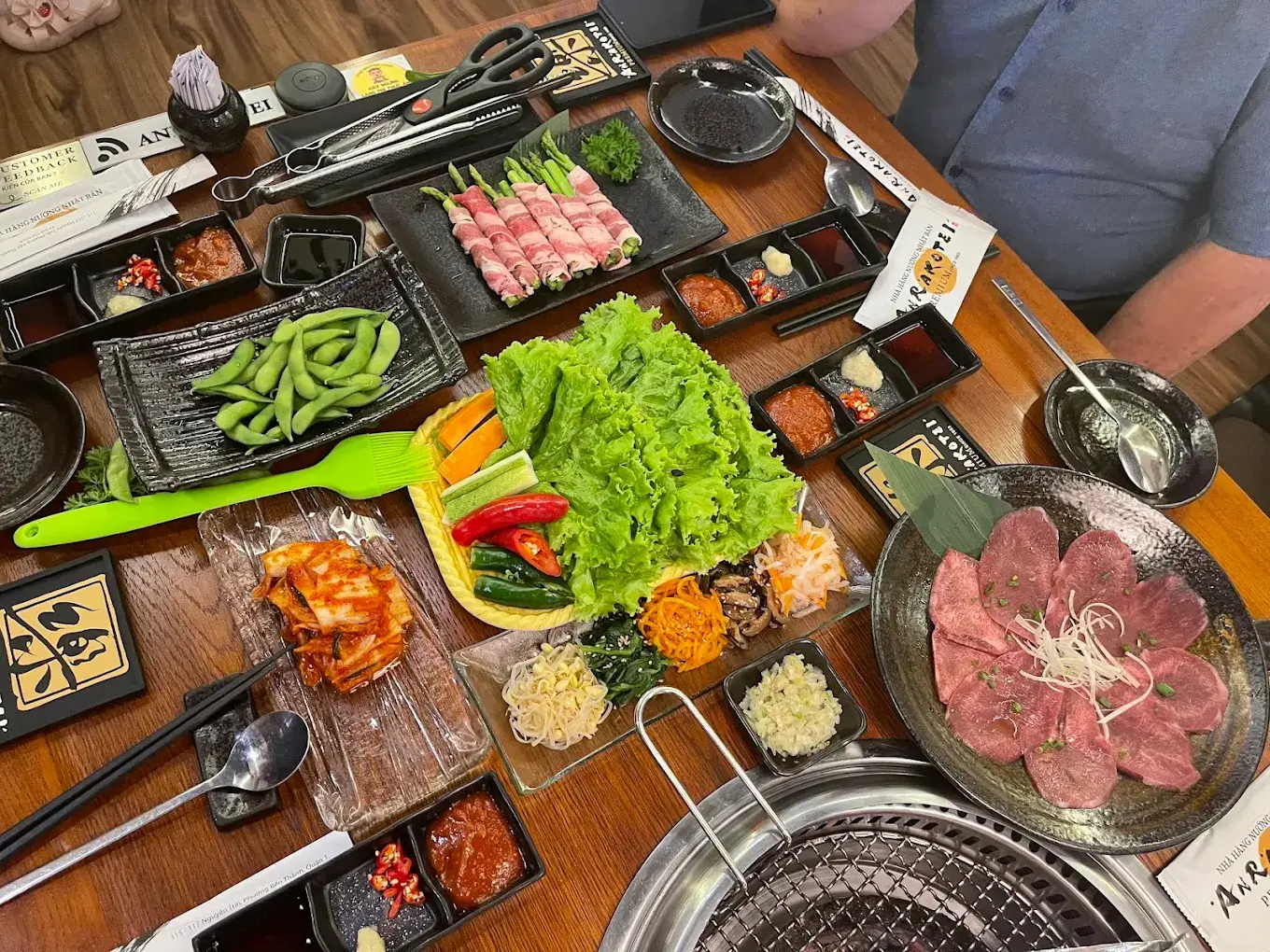 安楽亭の日本式焼肉