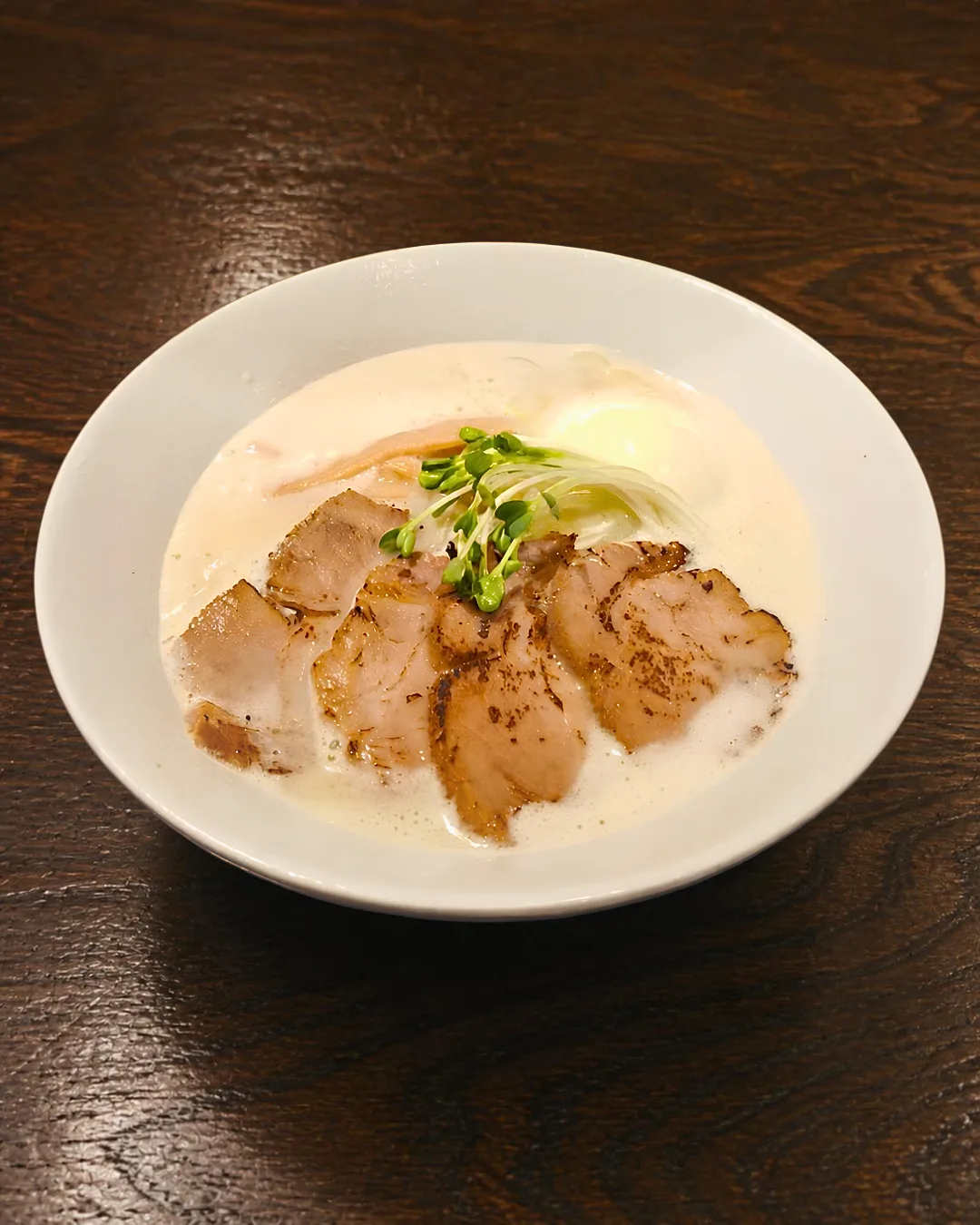 京いちの貝出汁鶏白湯ラーメン
