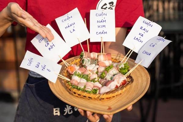 ベトナムの食材を使用