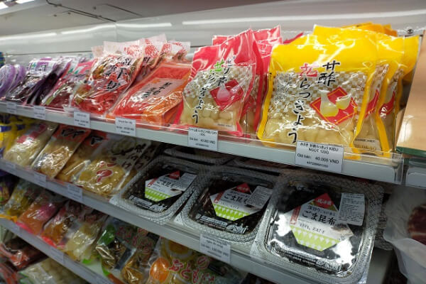 日本のスーパーのような品揃え