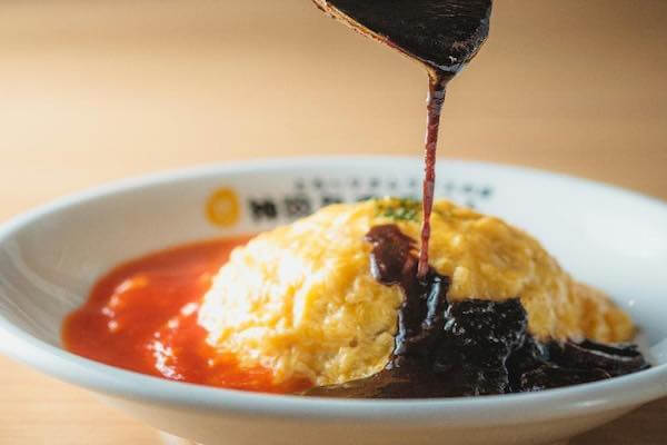 秘伝の自家製ソース
