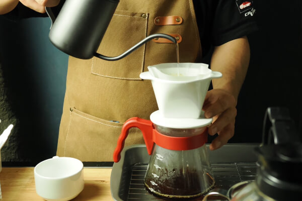 コーヒーにもこだわり