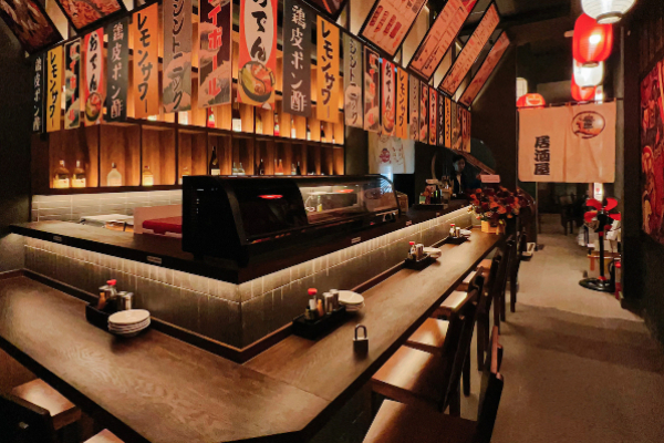 懐かしさを感じる店内