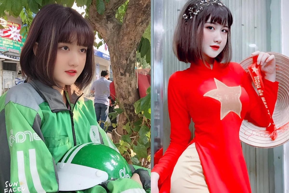 美しすぎるグラブバイクの女性運転手がSNSで話題に、モデルに転身