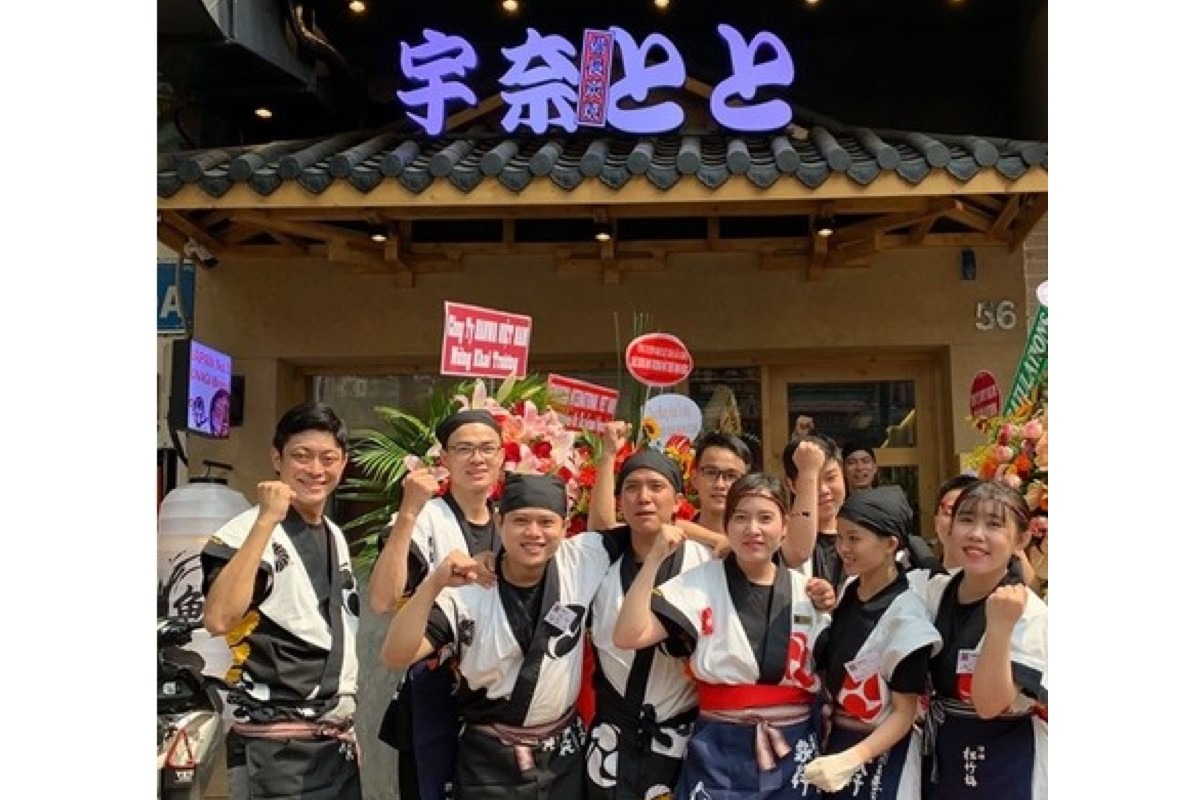 宇奈とと、6月末にベトナム2号店をタンビン区にオープン