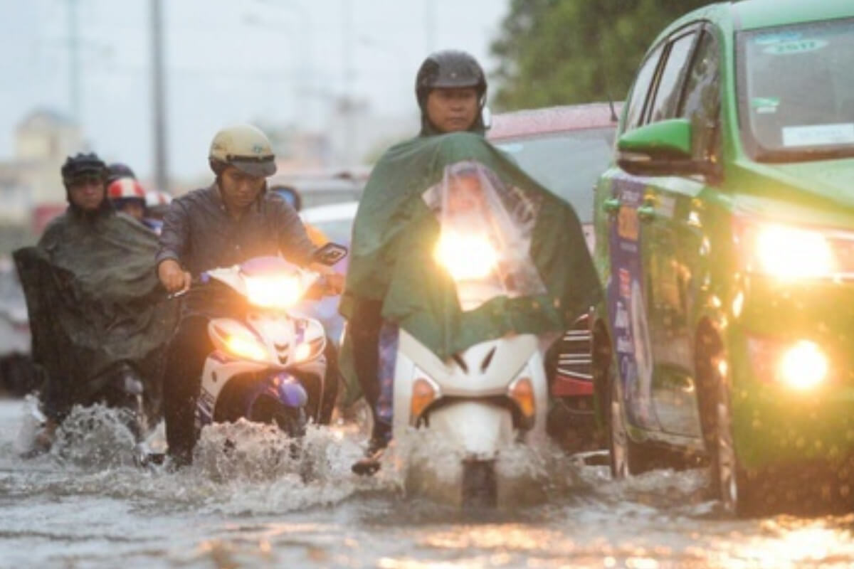 ホーチミン、1週間雨が続く可能性　ハノイなどでも気温下がる