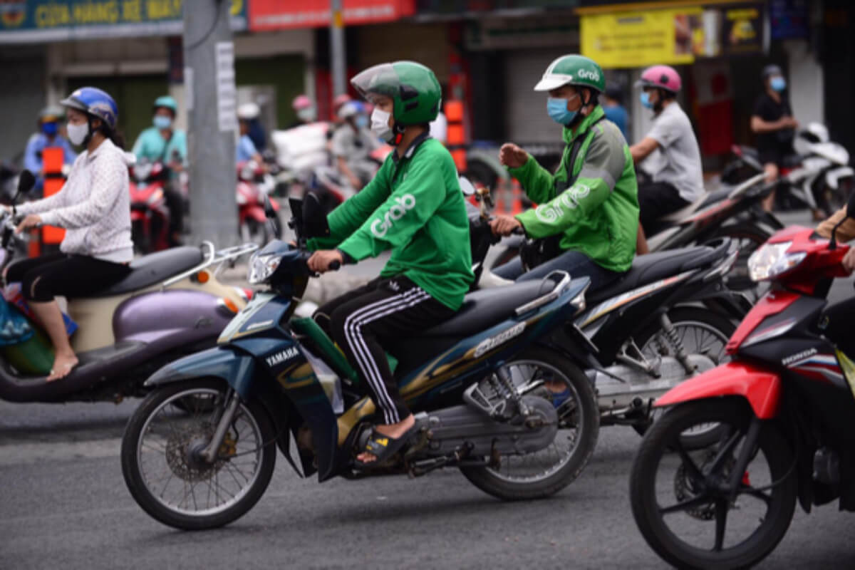 ホーチミン：バイクタクシーを一時停止、配達は通常通り