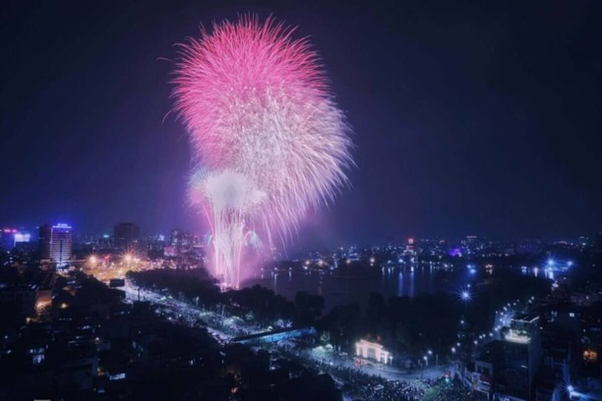 ハノイ市：旧正月は1箇所で花火打ち上げへ