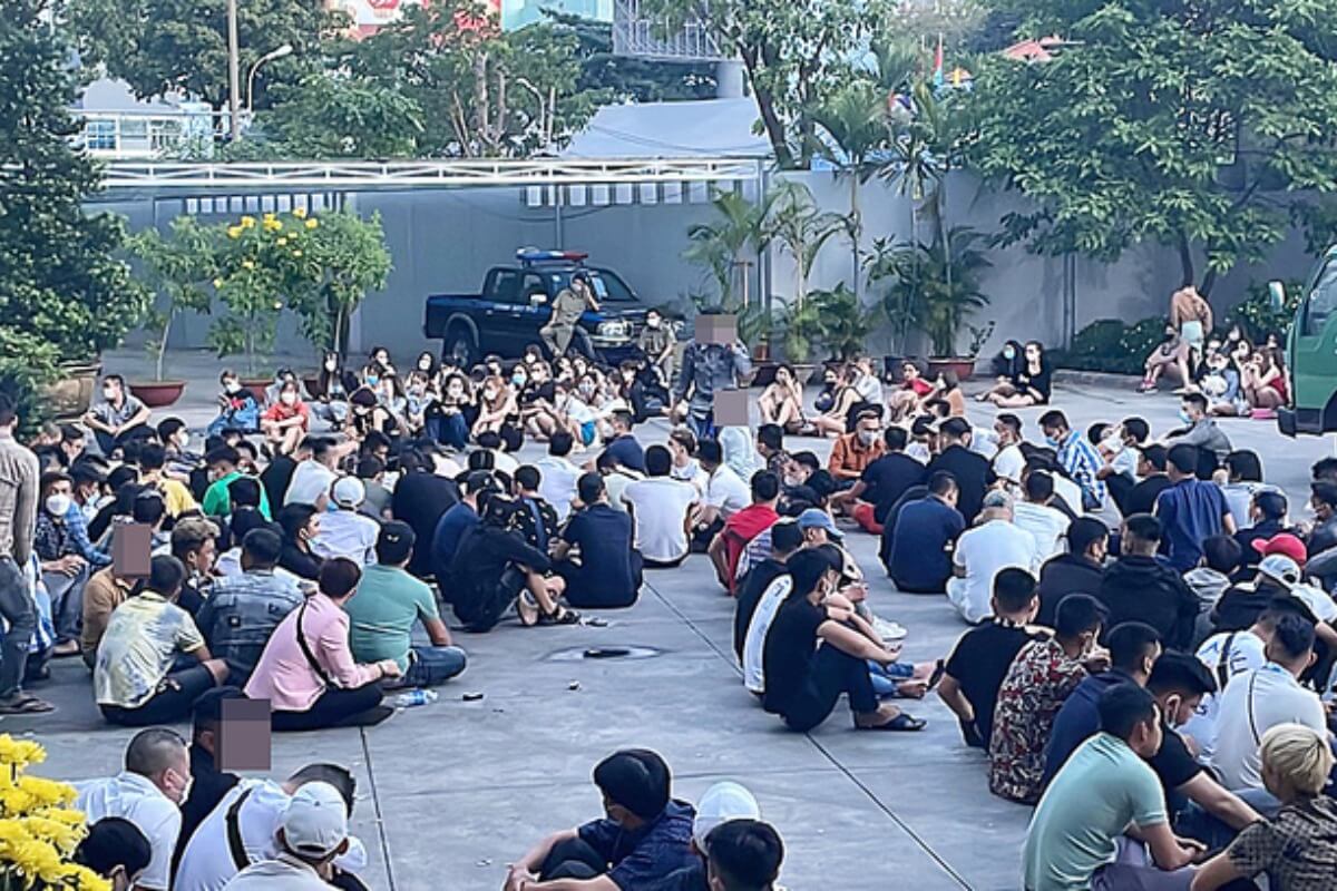 ホーチミン市3区のクラブで取り締まり、78人が薬物陽性