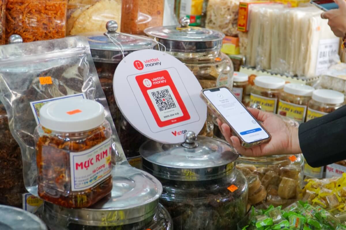 ダナン　伝統的な市場でのキャッシュレス化進む