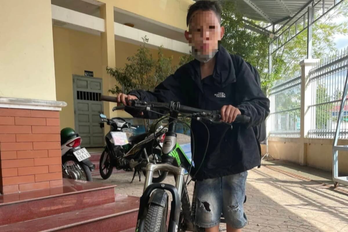 ホーチミンの少年、恋人訪ね自転車で約200キロ　自宅へ送還