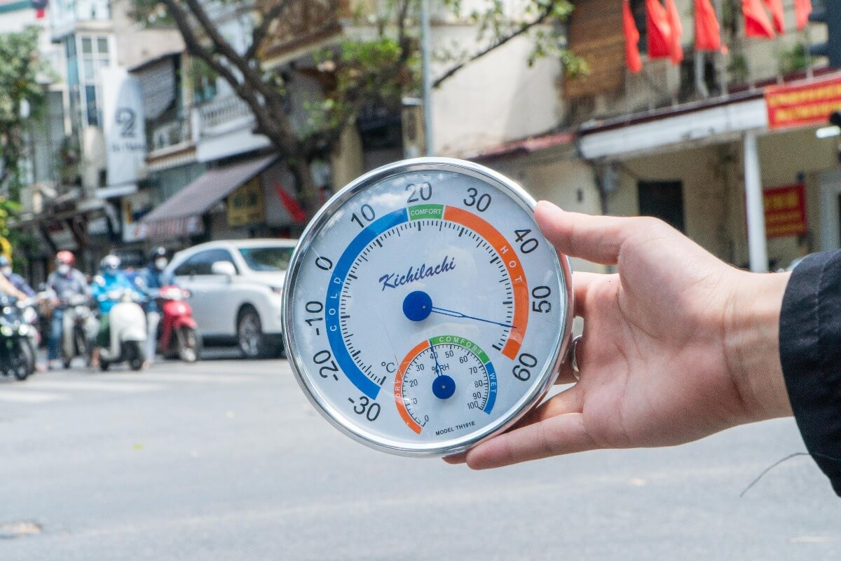 ハノイ市の猛暑、最高55度に達する