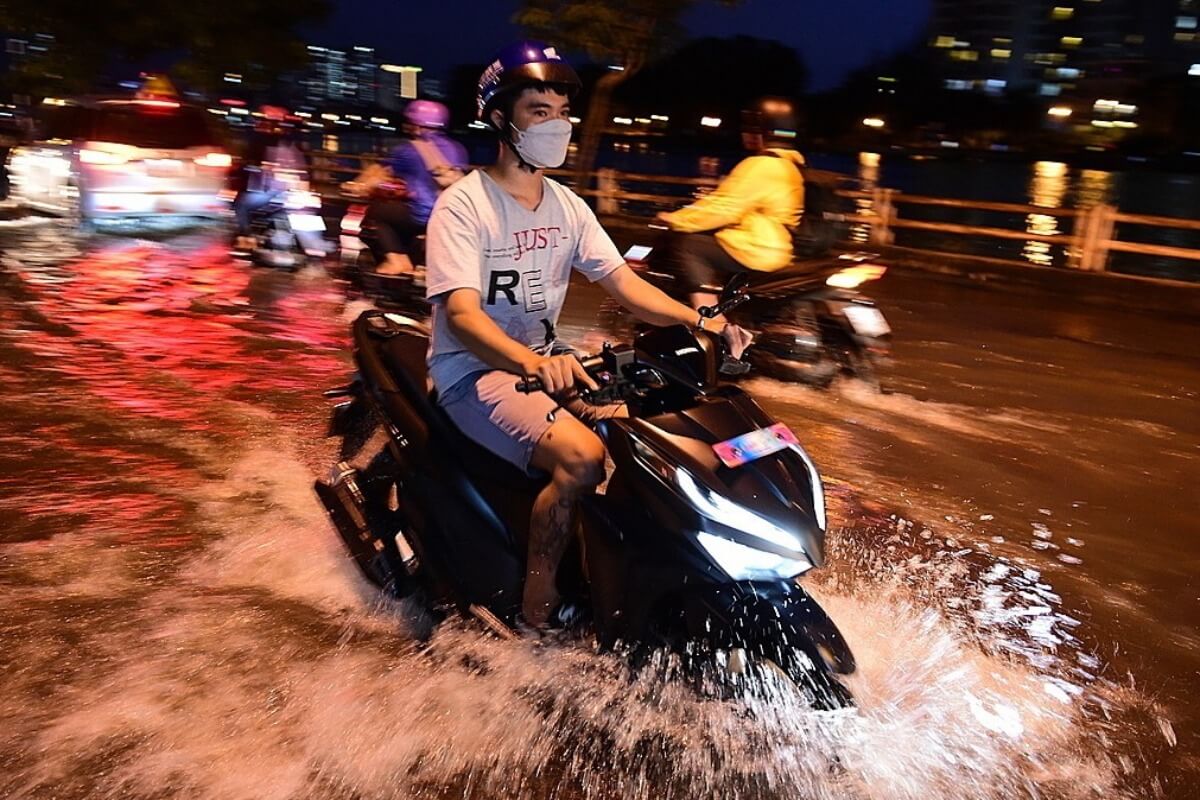 世界最速で沈む街ホーチミン、年間で約16ミリ沈下