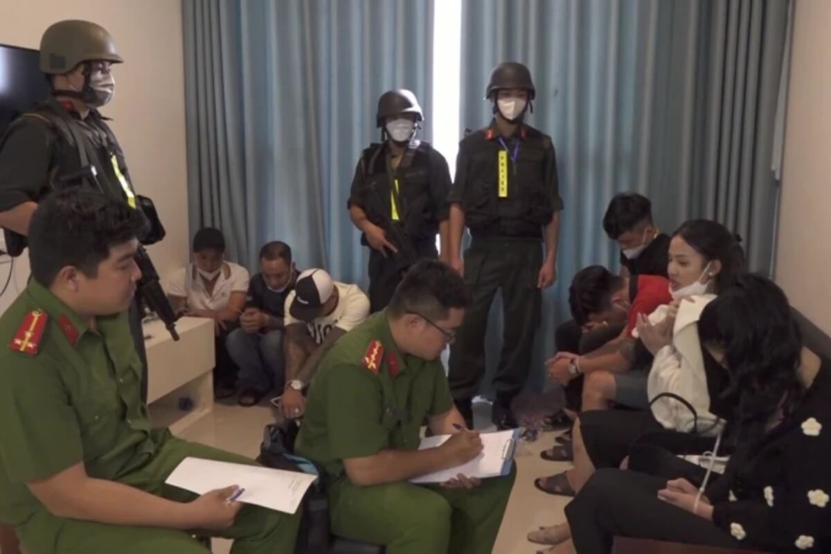 ホーチミン市の「麻薬パーティー用アパート」を摘発、33人逮捕