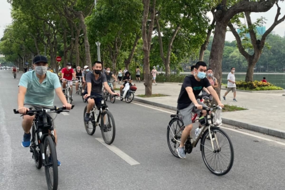 ハノイ市の公共自転車サービス、1年間の試験運用を検討