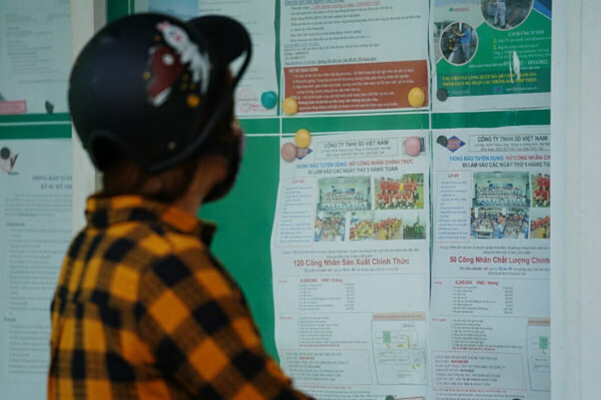 工場受注減の影響、ハノイ市の労働者が不完全雇用に